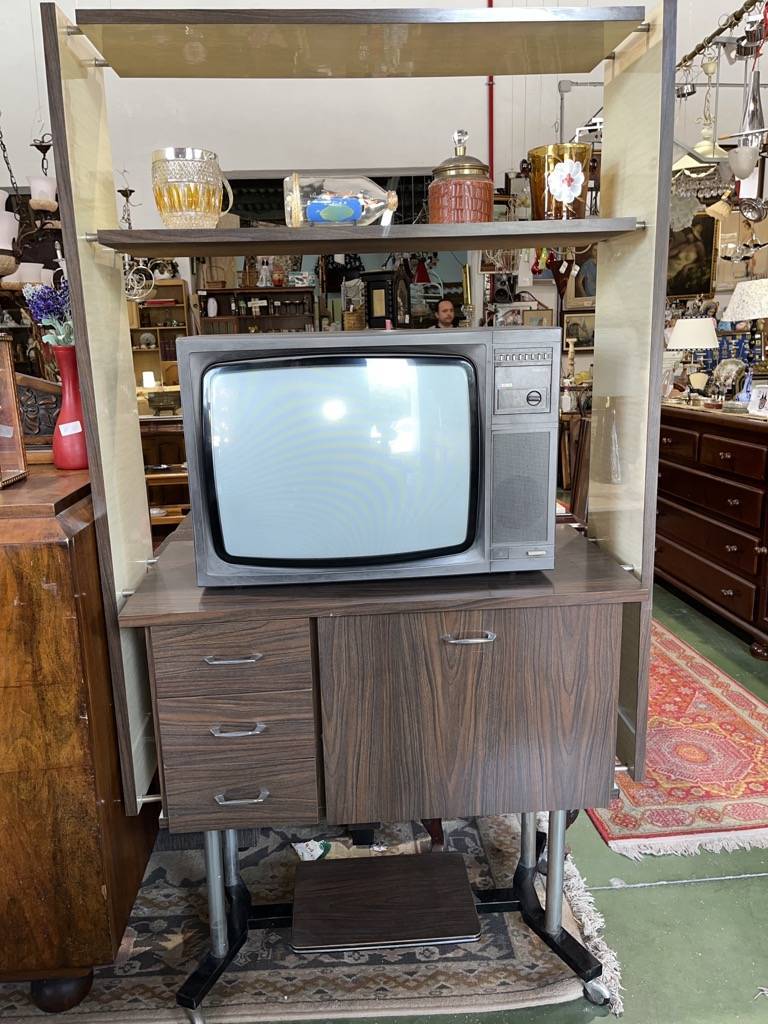 Mueble TV vintage blanco Classic