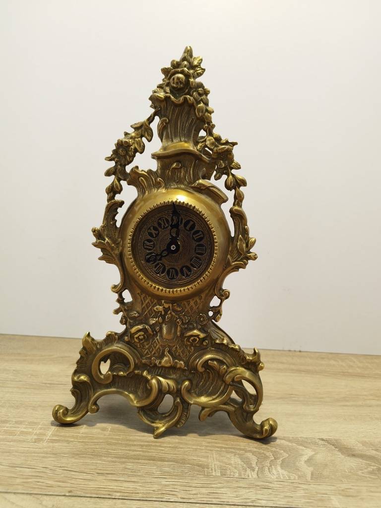 Reloj mesa bronce
