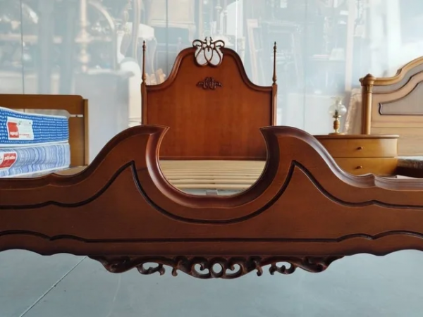 CAMA DE MADERA DE CUERPO Y MEDIO - Imagen 3