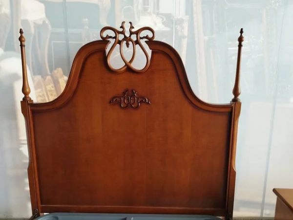 CAMA DE MADERA DE CUERPO Y MEDIO - Imagen 4