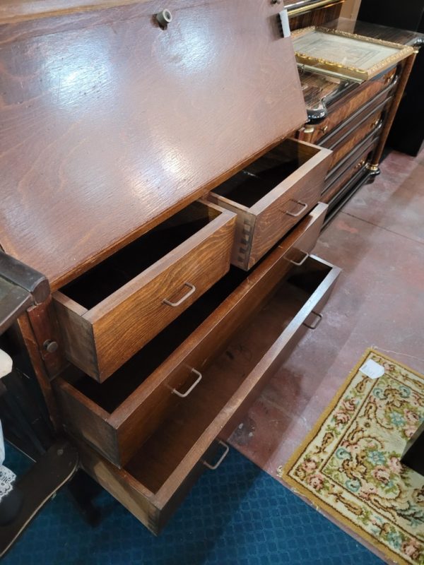 ESCRITORIO SECRETER DE MADERA - Imagen 9