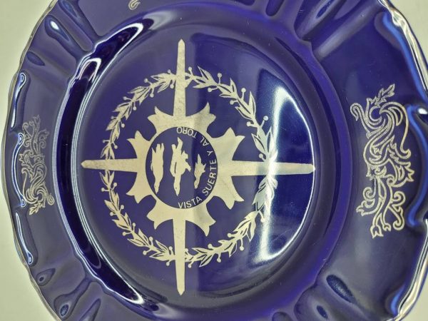 PLATO DECORADO AZUL - Imagen 5