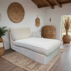 CHAISE LONGUE BLANCO