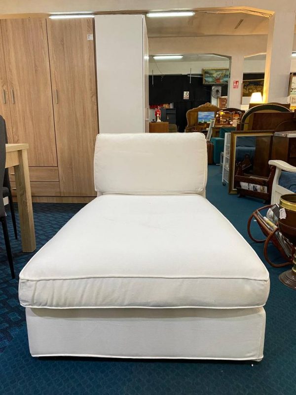 CHAISE LONGUE BLANCO - Imagen 2