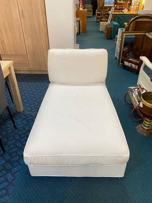 CHAISE LONGUE BLANCO - Imagen 3