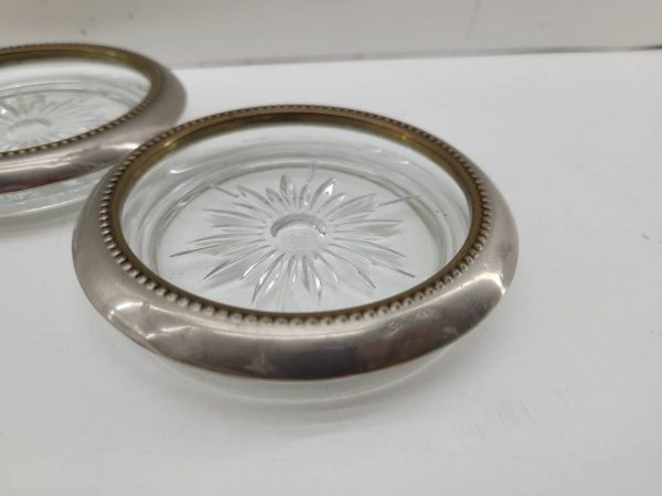 2 POSAVASOS DE CRISTAL - Imagen 2