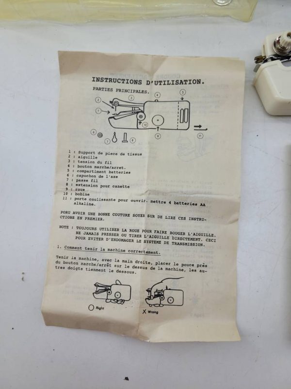 MÁQUINA DE COSER PORTÁTIL - Imagen 6