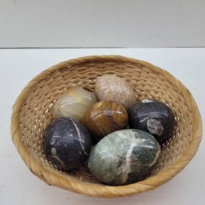 JUEGO DE HUEVOS DE MÁRMOL