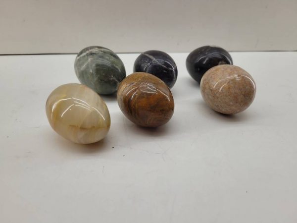 JUEGO DE HUEVOS DE MÁRMOL - Imagen 3