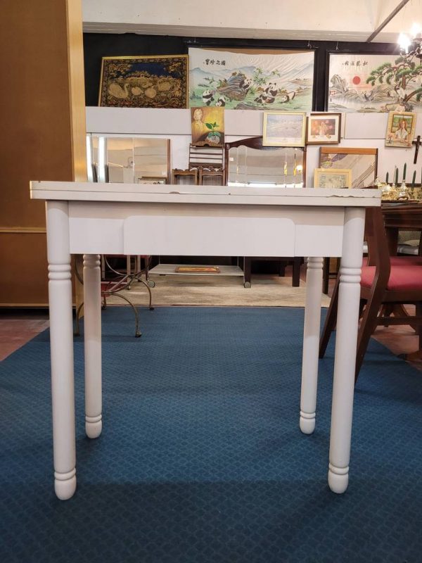 MESA AUXILIAR BLANCA - Imagen 2