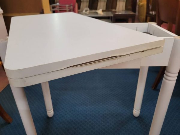 MESA AUXILIAR BLANCA - Imagen 5