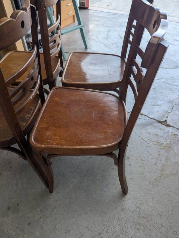 4 SILLAS DE MADERA - Imagen 8