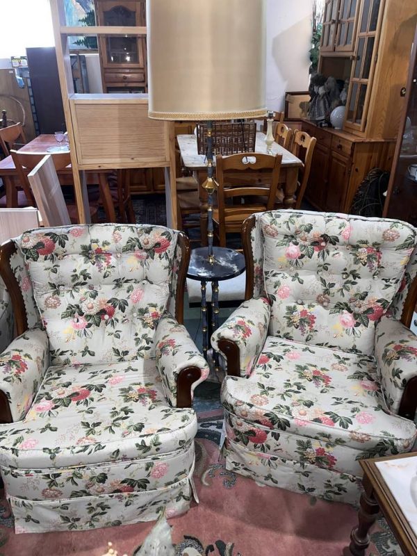 SOFÁ Y 2 SILLONES ESTAMPADOS - Imagen 3