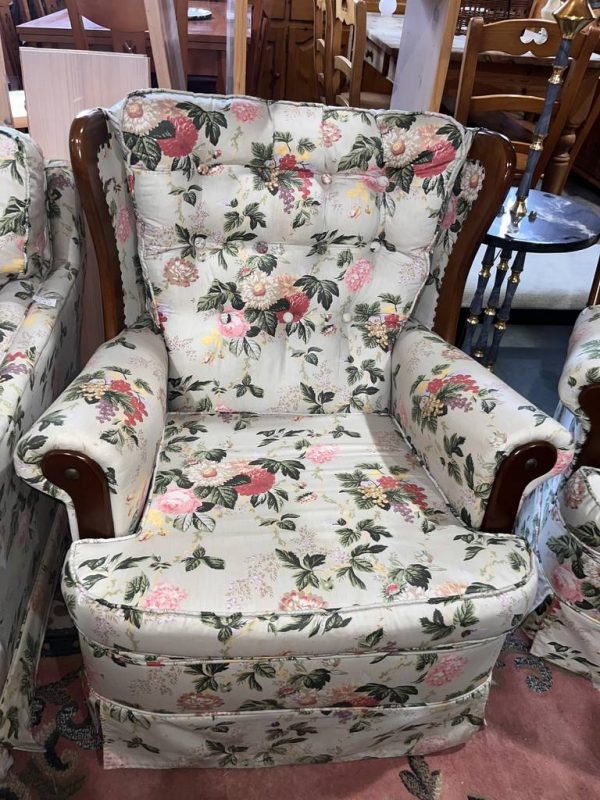 SOFÁ Y 2 SILLONES ESTAMPADOS - Imagen 7
