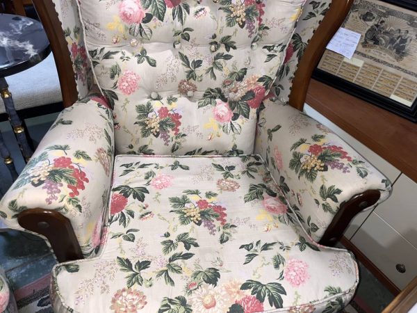 SOFÁ Y 2 SILLONES ESTAMPADOS - Imagen 10