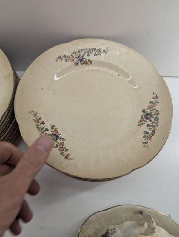 VAJILLA DE LOZA ANTIGUA - Imagen 14