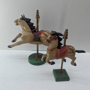 2 CABALLITOS DE TIOVIVO