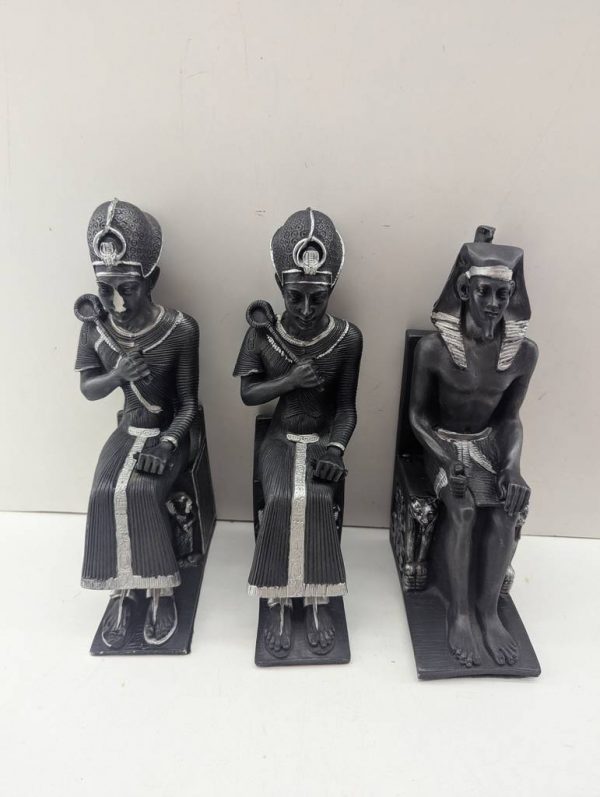 3 FIGURAS DE FARAONES EGIPCIOS