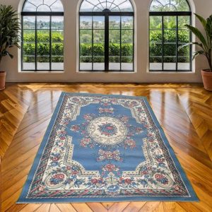 ALFOMBRA AZUL