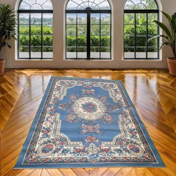 ALFOMBRA AZUL