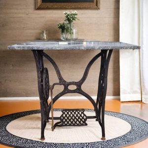 MESA DE MÁQUINA DE COSER CON MÁRMOL