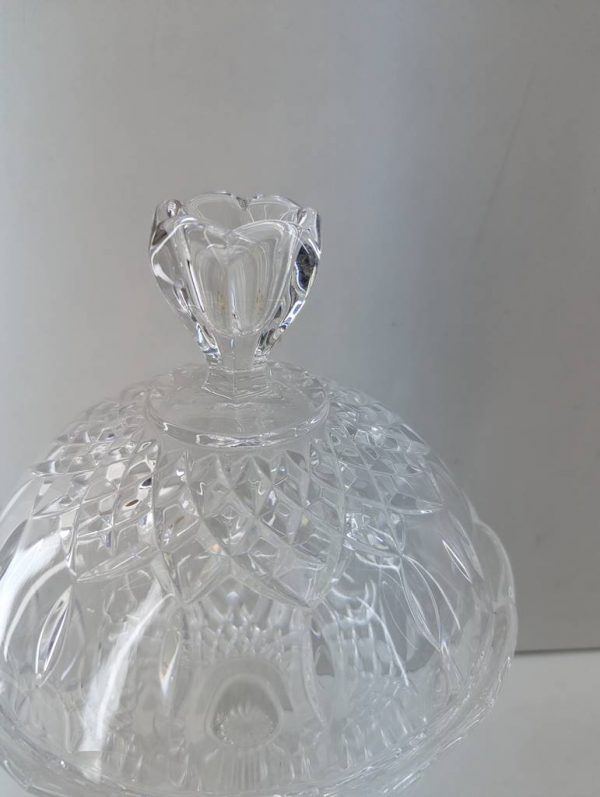 BOMBONERA DE CRISTAL TALLADO - Imagen 2
