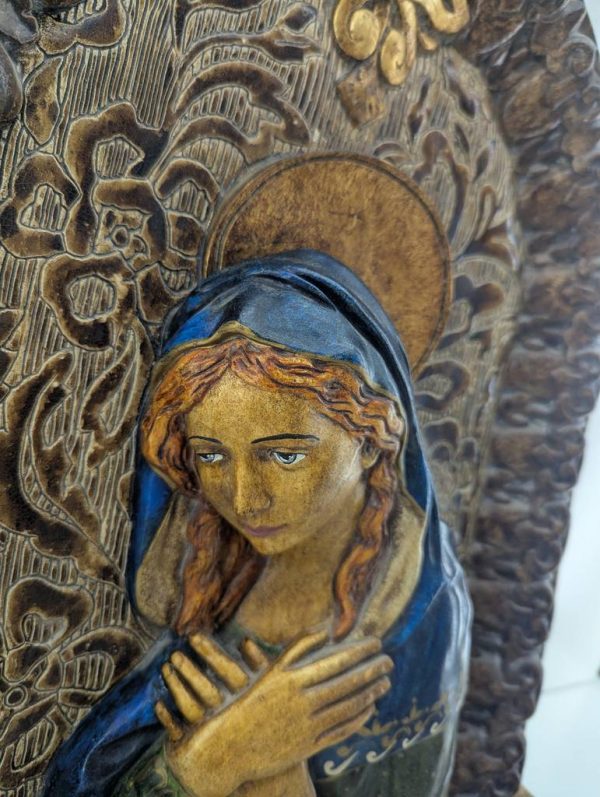 RETABLO DE ESCAYOLA DE LA VIRGEN - Imagen 9