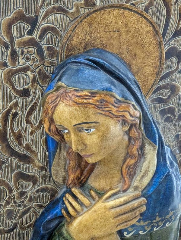 RETABLO DE ESCAYOLA DE LA VIRGEN - Imagen 3