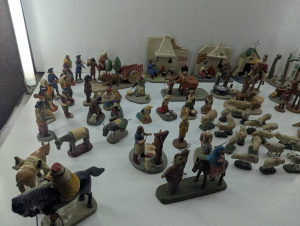 BELÉN ARTESANAL ANTIGUO - Imagen 11