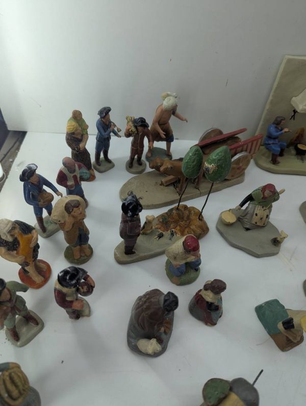 BELÉN ARTESANAL ANTIGUO - Imagen 12