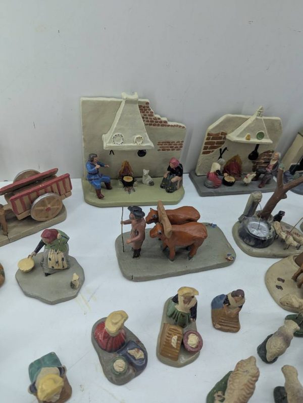 BELÉN ARTESANAL ANTIGUO - Imagen 13