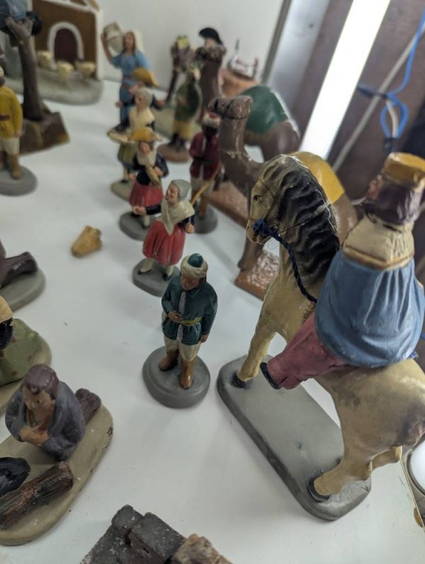 BELÉN ARTESANAL ANTIGUO - Imagen 4