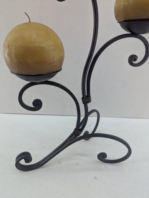 CANDELABRO CON 3 VELAS - Imagen 3