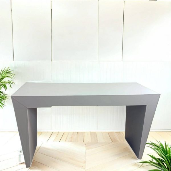 RECIBIDOR MODERNO GRIS