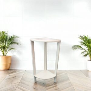 MESA ESQUINERA BLANCA