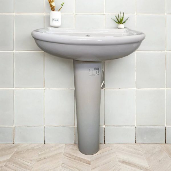 LAVABO CON PEDESTAL
