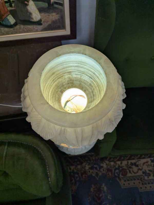 COLUMNA CON JARRÓN DE ALABASTRO - Imagen 5
