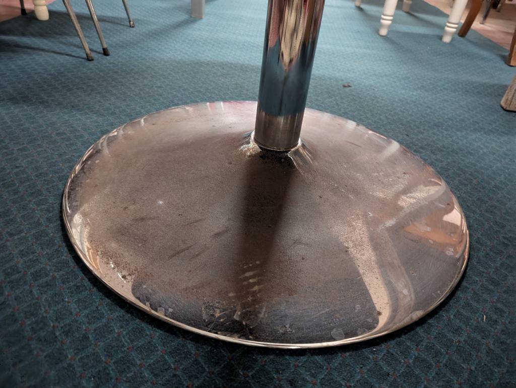 MESA REDONDA DE CRISTAL - Imagen 6