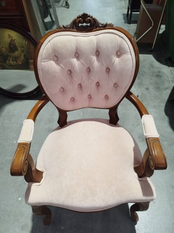 SILLA ISABELINA ROSA - Imagen 3