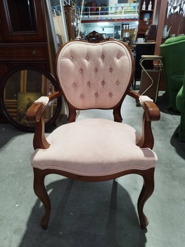 SILLA ISABELINA ROSA - Imagen 2