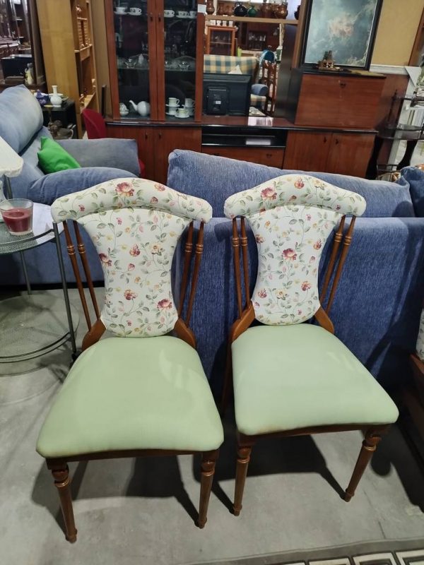 2 SILLAS DE FLORES - Imagen 2
