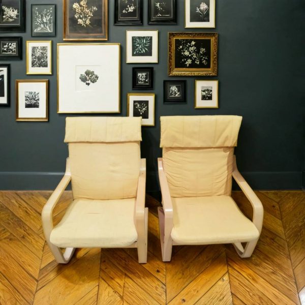 2 SILLONES POANG IKEA