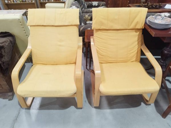 2 SILLONES POANG IKEA - Imagen 2