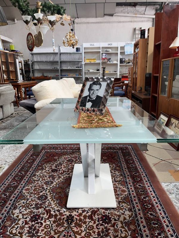MESA DE CRISTAL EXTENSIBLE - Imagen 4