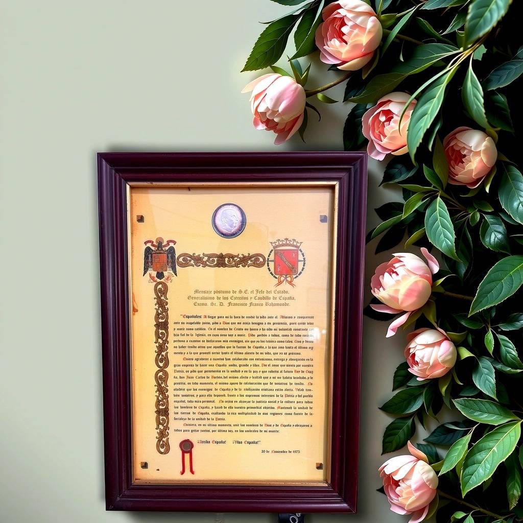 MENSAJE PÓSTUMO DE FRANCISCO FRANCO