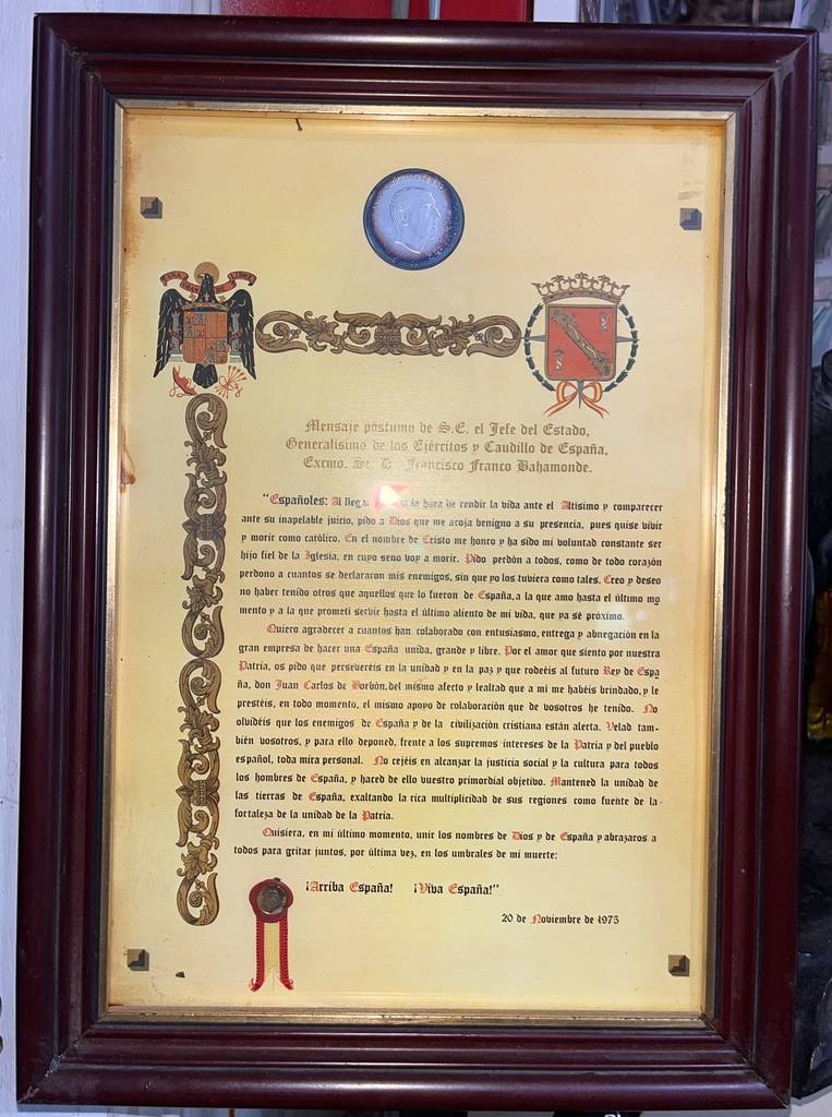 MENSAJE PÓSTUMO DE FRANCISCO FRANCO - Imagen 2