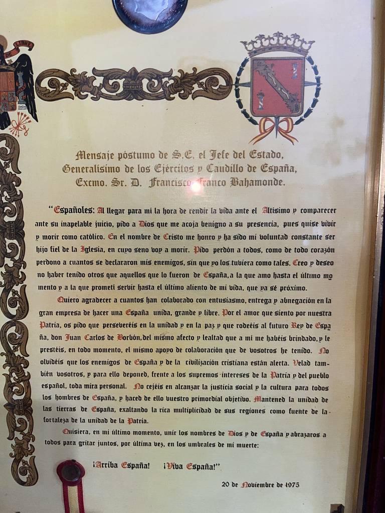 MENSAJE PÓSTUMO DE FRANCISCO FRANCO - Imagen 5