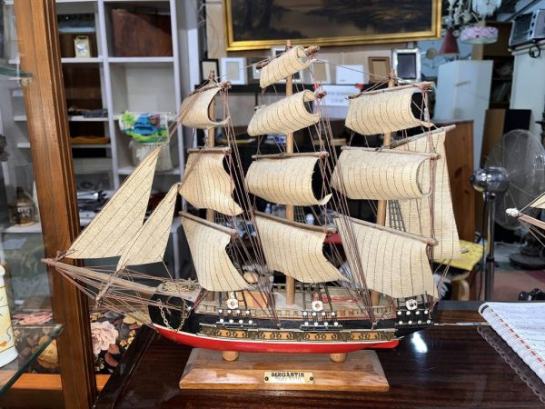 MAQUETA BARCO BERGANTÍN - Imagen 2