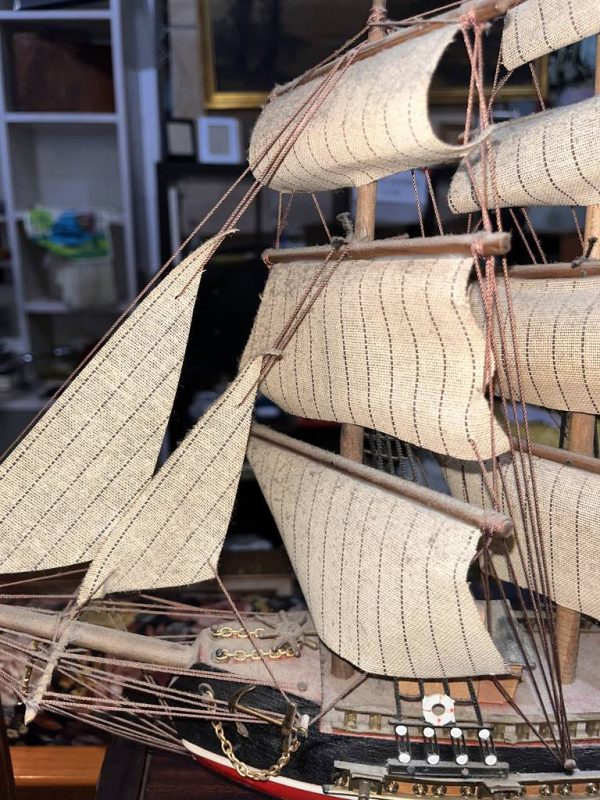 MAQUETA BARCO BERGANTÍN - Imagen 4