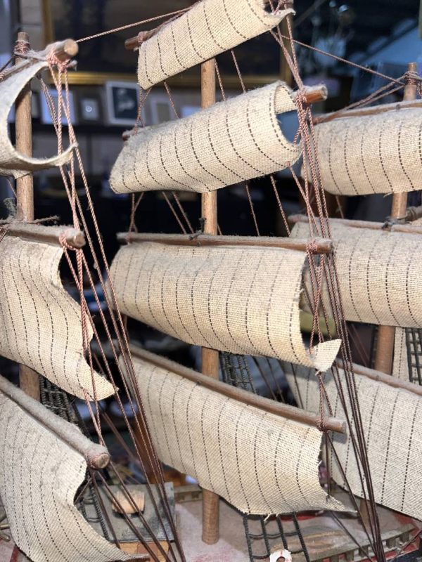 MAQUETA BARCO BERGANTÍN - Imagen 5